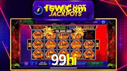 Slots com jackpots e giros grátis na 99hi